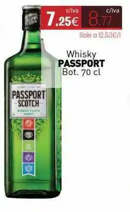 Cuevas Cash Whisky Passport oferta