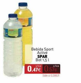 Cuevas Cash Bebida Sport Active Spar oferta