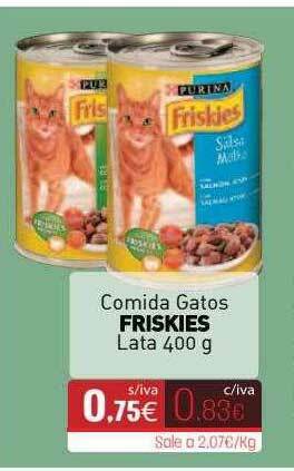 Cuevas Cash Comida Gatos Friskies oferta