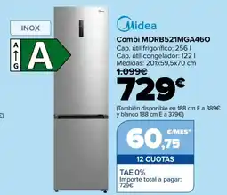 Carrefour MIDEA Combi MDRB521MGA460 oferta