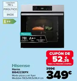 Carrefour HISENSE Horno BI64223EPX oferta