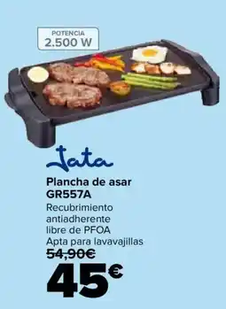 Carrefour JATA Plancha de asar GR557A oferta