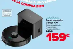 Carrefour CECOTEC Robot aspirador Conga Y70 oferta