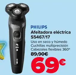 Carrefour PHILIPS Afeitadora eléctrica S5467/17 oferta
