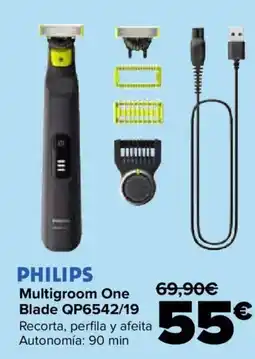Carrefour PHILIPS Multigroom One Blade QP6542/19 oferta