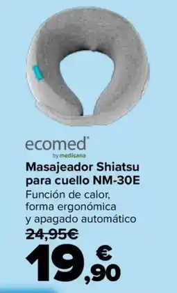 Carrefour ECOMED Masajeador Shiatsu para cuello NM-30E oferta