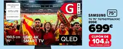 Carrefour SAMSUNG TV 75" TQ75Q7F5AUXXC oferta