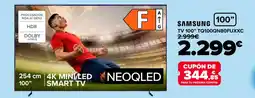 Carrefour SAMSUNG TV 100" TQ100QN80FUXXC oferta