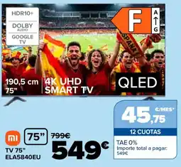 Carrefour TV 75" ELA5840EU oferta