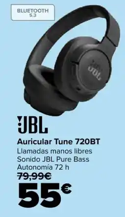 Carrefour JBL Auricular Tune 720BT oferta
