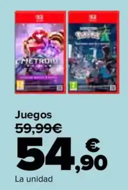 Carrefour Juegos oferta