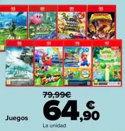 Carrefour Juegos oferta