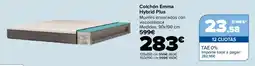 Carrefour Colchón Emma Hybrid Plus oferta