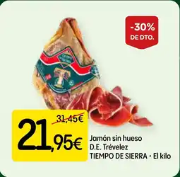 Dialprix TIEMPO DE SIERRA Jamón sin hueso D.E. Trévelez oferta