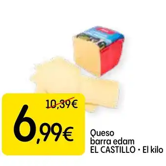 Dialprix EL CASTILLO Queso barra edam oferta