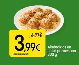 Dialprix Albóndigas en salsa parmesana oferta