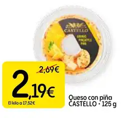 Dialprix CASTELLO Queso con piña oferta