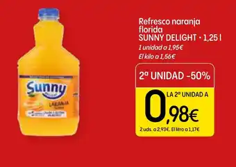 Dialprix SUNNY DELIGHT Refresco naranja florida oferta