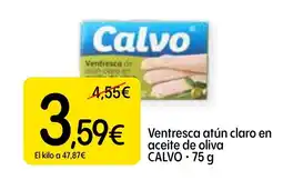 Dialprix CALVO Ventresca atún claro en aceite de oliva oferta