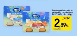 Dialprix HERO BABY Buenas noches pollo o pescadilla con verduras oferta