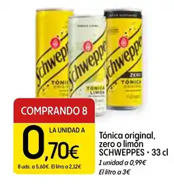 Dialprix Tónica original, zero o limon oferta