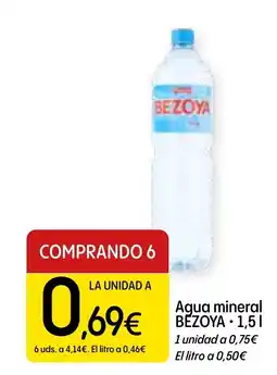 Dialprix BEZOYA Agua mineral oferta