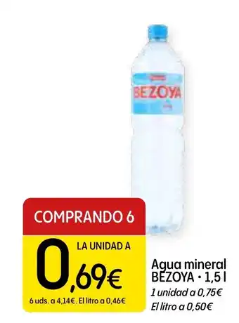Dialprix BEZOYA Agua mineral oferta
