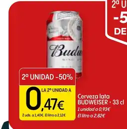 Dialprix BUDWEISER Cerveza lata oferta