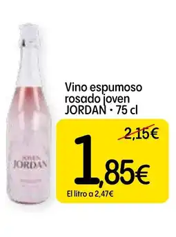 Dialprix JORDAN Vino espumoso rosado joven oferta