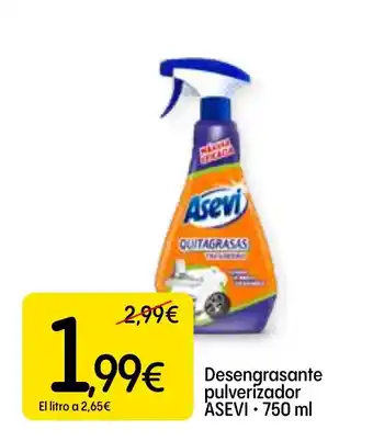 Dialprix ASEVI Desengrasante pulverizador oferta
