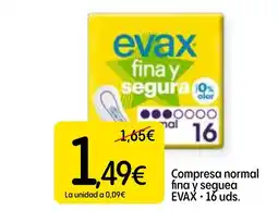 Dialprix EVAX Compresa normal oferta