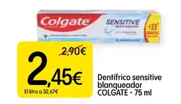 Dialprix COLGATE Dentifrico sensitive blanqueador oferta