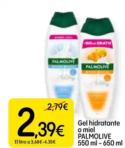 Dialprix PALMOLIVE Gel hidratante o miel oferta