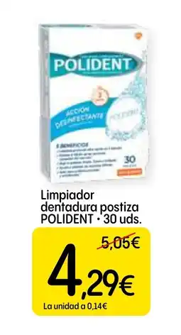 Dialprix POLIDENT Limpiador dentadura postiza oferta