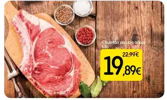 Dialprix Chuletón vacuno añojo oferta