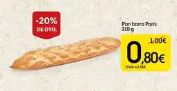 Dialprix Pan barra París oferta