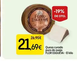 Dialprix FLORD ESGUEVA Queso curado puro de oveja oferta