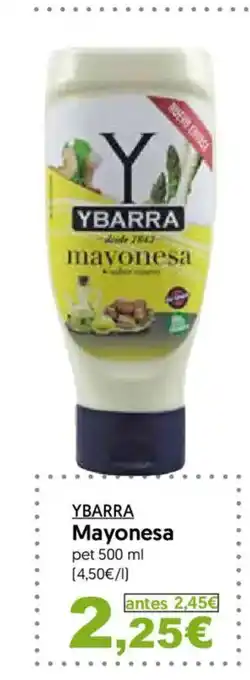 Hiper Usera YBARRA mayonesa oferta