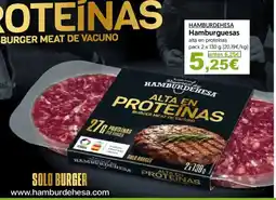 Hiper Usera HAMBURDEHESA Hamburguesas alta en proteínas oferta