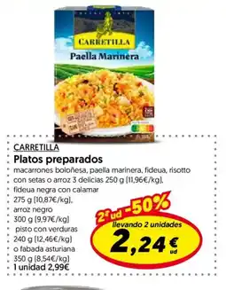 Hiper Usera CARRETILLA Platos preparados oferta