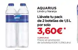 Hiper Usera AQUARIUS Limón y Naranja oferta