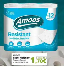 Hiper Usera AMOOS Papel higiénico oferta