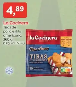 Suma Supermercados LA COCINERA Tiras de pollo estilo americano oferta