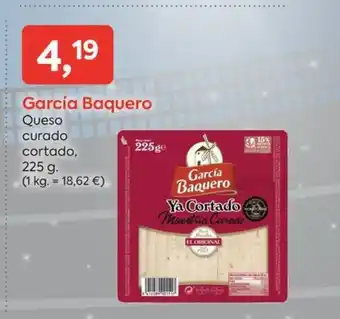 Suma Supermercados GARCIA BAQUERO Queso curado cortado oferta