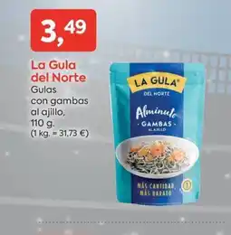 Suma Supermercados LA GULA DEL NORTE Gulas con gambas al ajillo oferta