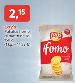 Suma Supermercados LAY'S Patatas horno al punto de sal oferta