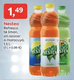 Suma Supermercados NESTEA Refresco té limón, sin azúcar o maracuyá oferta