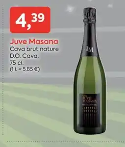 Suma Supermercados JUVE MASANA Cava brut nature D.O. Cava oferta