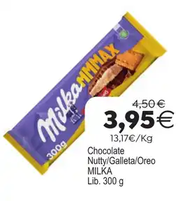 Plenus Supermercados MILKA Chocolate Nutty/Galleta/Oreo oferta