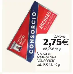 Plenus Supermercados CONSORCIO Anchoa aceite de oliva oferta